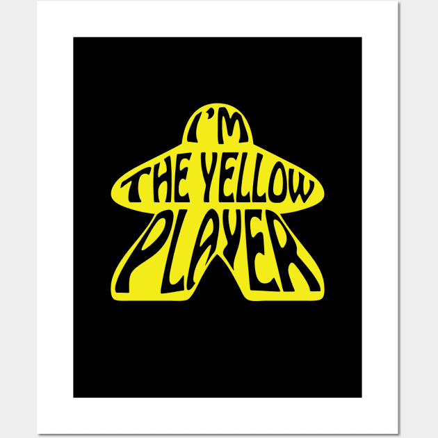 I'm the Yellowe Player Wall Art by Shadowisper